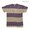 DUBBLE WORKS Lot.33005 S/S T-SHIRT TIE DYE BORDER 33005TB画像
