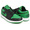 NIKE AIR JORDAN 1 LOW BLACK / BLACK - LUCKY GREEN - WHITE 553558-065画像