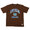 APPLEBUM College Logo T-shirt BROWN画像