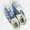 VANS BLEACH WASH BLUE SLIP-ON VR3 BLUE VN0007NCBLU画像