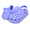 crocs CLASSIC CRUSH CLOG DIGITAL VIOLET 207521-5PY画像