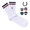FRED PERRY TIPPED SHORT SOCKS F19998画像