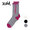 X-girl BROKEN OVAL LOGO RIB SOCKS 1052330540画像