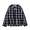 BIG MIKE Heavy Flannel Navy Check Cardigan 102336122画像