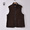 CORONA PISTACHIO VEST BEACH PILE / BROWN KHAKI CV012-23-01画像
