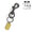 GLAD HAND SWIVEL SNAP KEY HOLDER BLACK画像