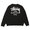 STUSSY STOCK DSM GINZA CREW BLACK画像