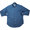 IKE BEHAR #MG2100 TRADITIONAL FIT L/S Light Denim SHIRTS light denim画像