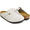 BIRKENSTOCK BOSTON ANTIQUE WHITE / EMBOSSED SUEDE REGULA 1025252画像