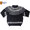 Guernsey Woollens NORDIC JUMPER CREW NECK SWEATER black画像