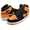 NIKE AIR JORDAN 1 MID SE black/vivid orange FJ4923-008画像