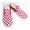 VANS CLASSIC SLIP-ON COLOR THEORY CHECKERBOARD CHERRIES JUBILEE VN000BVZC9L画像