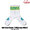 COOKMAN Rib Crew Socks CMLA logo White 233-34947画像