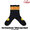 COOKMAN Rib Crew Socks CMLA logo Black 233-34948画像