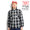 BIG MIKE Light Flannel Shirts - BLACK×WHITE 102415000画像
