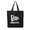 NEW ERA ライトトートバッグ 14L フラッグロゴ ブラック × ホワイト 133772567画像