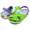 crocs TOY STORY BUZZ CLASSIC CLOG BLUE GREY 209545-0ID画像