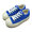 CONVERSE ALL STAR Ⓡ BOARDERSTAR OX BLUE 31310762画像