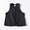 POST OVERALLS #3502-HCP4 DEE Vest : hemp/cotton poplin black 3502HCP4画像