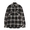 GOLD COTTON NEL CHECK WORK SHIRT DAMAGE AGED 24A-GL29196画像