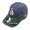 NEW ERA 9THIRTY MLB Visor Logo ロサンゼルス・ドジャース ダークブルー ダークグリーンバイザー 14109771画像