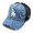 NEW ERA 9FORTY A-Frame トラッカー Damaged Denim ロサンゼルス・ドジャース ウォッシュドデニム 14109713画像