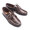 QUODDY #501416 BLUCHER MOCCASIN brown chrome画像