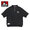 BEN DAVIS Circle Logo VNTG 1/4 Zip Top S/S Crew C-24580046画像