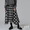 AVIREX WAFFLE OMBRE CHECK IRREGULAR SKIRT 7835116604画像