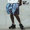 GLIMCLAP Chemical wash denim shorts 18-054-GLS-CF画像