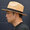 HIGHER Pattern Weaving Raffia Fedora HO25002画像
