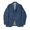 Workers Lounge Jacket 8 oz GR Back Denim画像