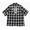 BEN DAVIS Cards EMB Plaid Open Collar S/S Shirt T-25580035画像