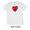 PLAY COMME des GARCONS STUD HEART TEE AX-T803-051画像