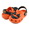 crocs CLASSIC JACK O LANTERN LIGHTS CLOG TODDLER ORANGE 211686-810画像