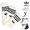 adidas 3-STRIPES CREW SOCKS 3P MLT15画像