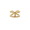 XOLO JEWELRY H Ring with Hair Line -Gold- XOR112-GOLD画像