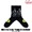 COOKMAN Rib Crew Socks Flame Black Black 233-53958画像