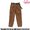 COOKMAN Chef Pants SemiwideBlack Belt Corduroy Dark Brown 231-53828画像