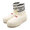 HUNTER IN/OUT HUNTER KNITTED SOCK SLIPPER WHITE/BLACK UFS7113REN-SDB画像