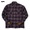BLUCO OMBRE CHECK FLANNEL SHIRT 155-11-047画像