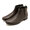 TRAVEL SHOES by chausser TR-005 SIDE-GORE BOOTS DBR画像