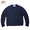 INVERALLAN 1H DENIM COTTON CREWNECK ARAN SWEATER画像