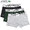 LACOSTE 3Pack Jacquard Stretch Cotton Trunk Short 5H6428-10画像