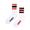 AVIREX LINE DESIGN SOCKS 2PACK-SET 7836972002画像
