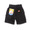 COOKMAN Chef Pants Short Linen Black 231-61916画像