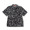 COOKMAN Work Shirts Short Sleeve Light Paisley Black 231-62201画像
