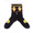 COOKMAN Rib Crew Socks Cafe & Dining 233-62916画像