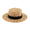 Schott RAFFIA BRAID BOATER HAT 7826174213画像