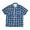 BURGUS PLUS Open Collar Check Shirt Short Sleeve BP26505画像